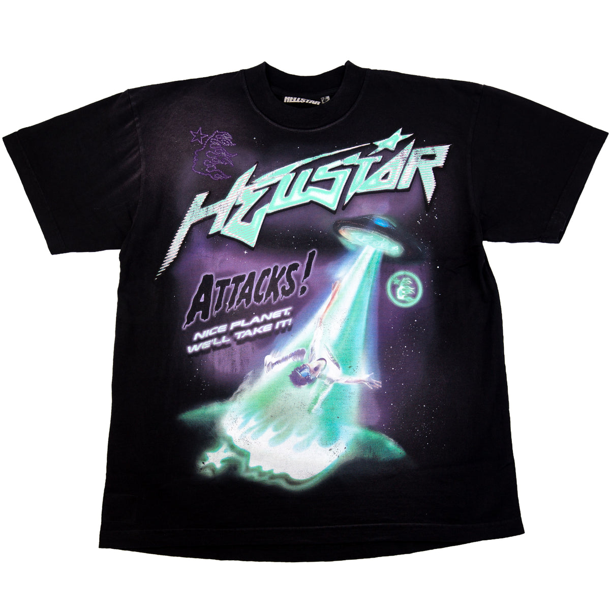Hellstar Black Attacks Tee – On The Arm