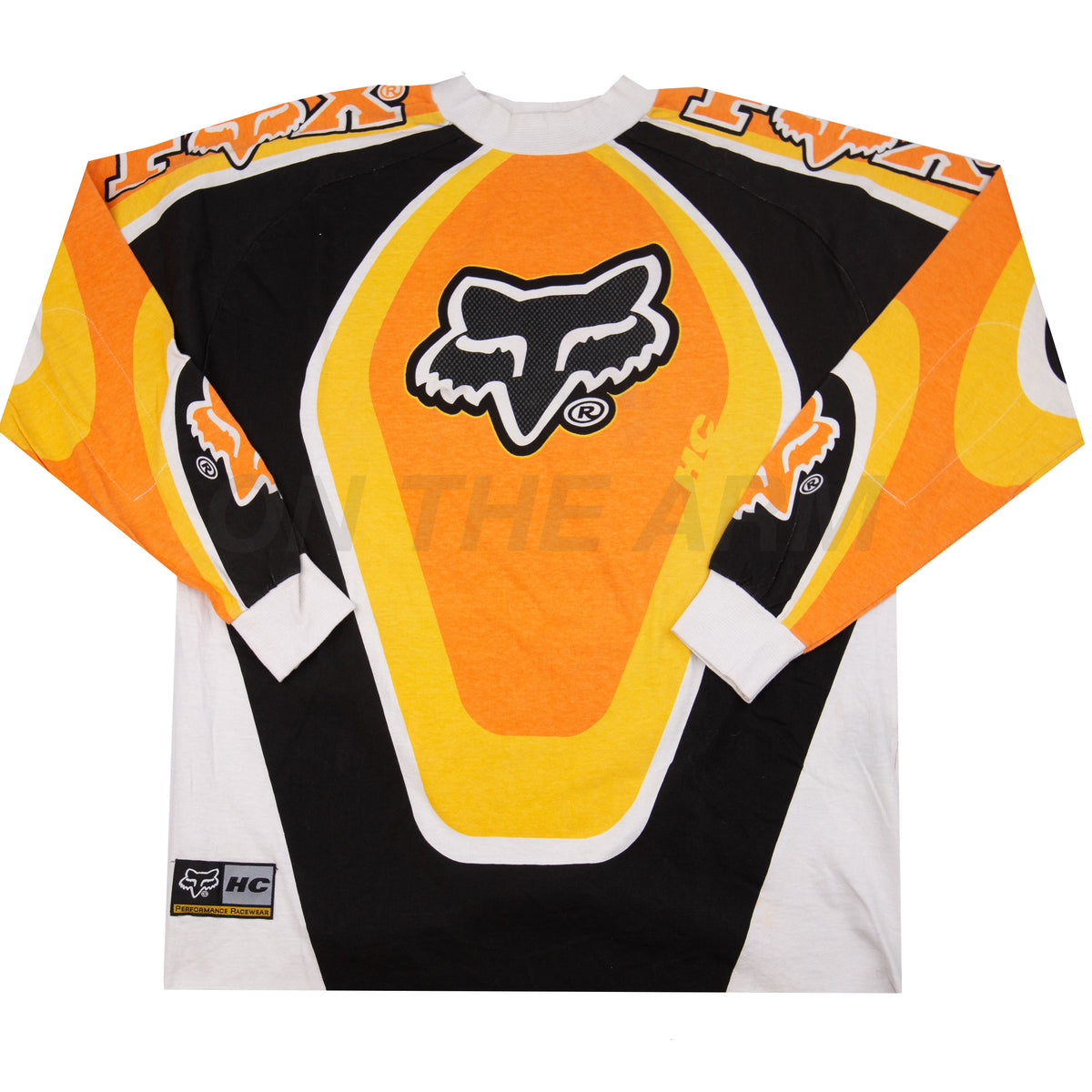 Vintage Black/Orange Fox Racing Jersey (2000's) – On The Arm