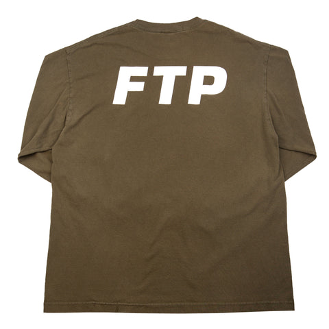 FTP Olive Logo L/S PRE-OWNED