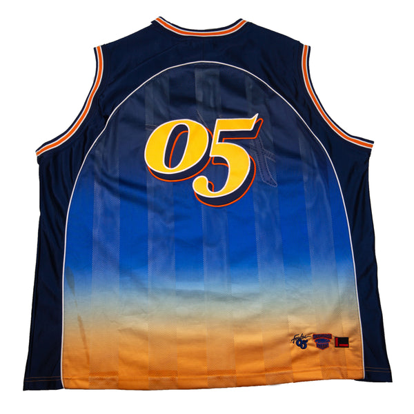 Vintage Blue Fubu Basketball Jersey (2000's)