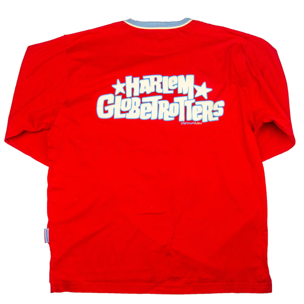 Vintage Red Platinum Fubu Harlem Globetrotters L/S (2000's)