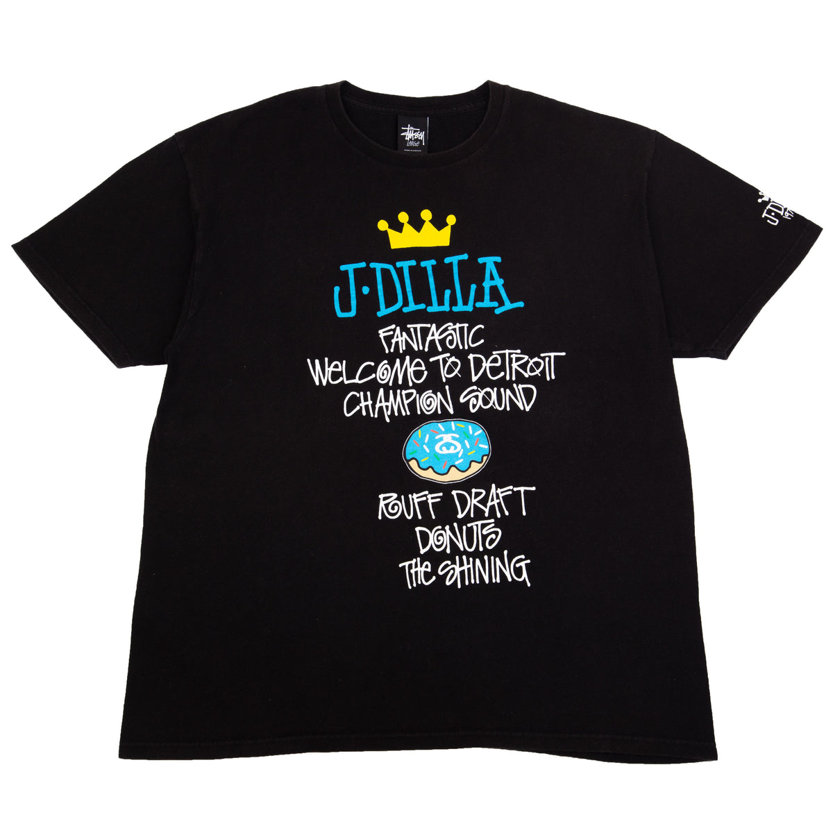 Stussy Black J Dilla Champion Sound Tee PRE-OWNED – On The Arm