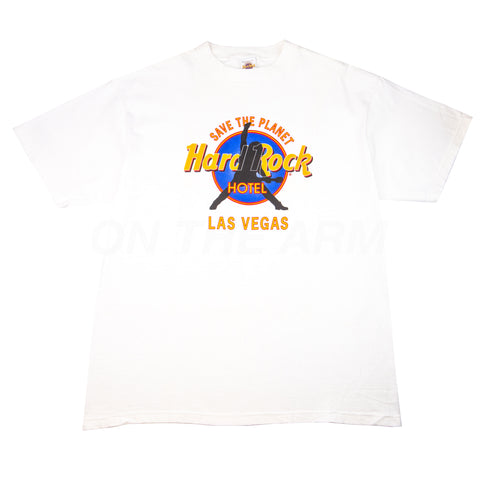 Vintage White Hard Rock Las Vegas Tee (2000's)