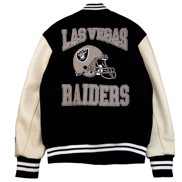 OVO Black Las Vegas Raiders Varsity Jacket