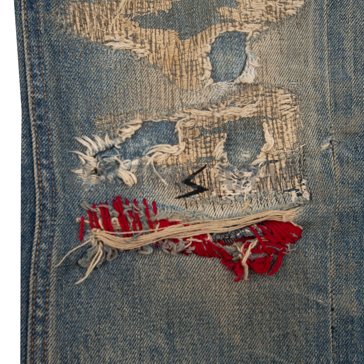 Undercover Red Yarn 68 Denim AW04 PRE-OWNED – On The Arm