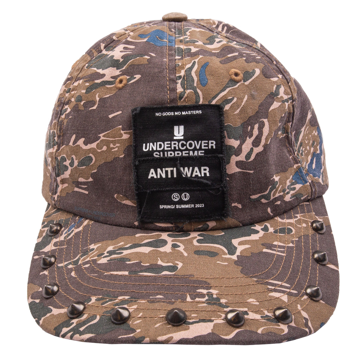supreme UNDERCOVER ANTI WAR キャップ Supreme UNDERCOVER Studded 6-Panel (SS23) - $58