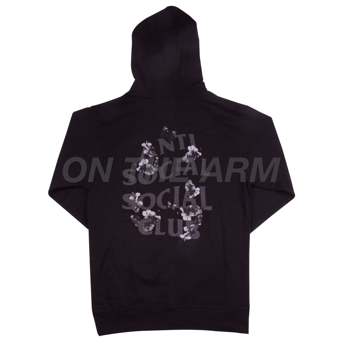 Anti Social Social Club Black Dramatic Hoodie – On The Arm