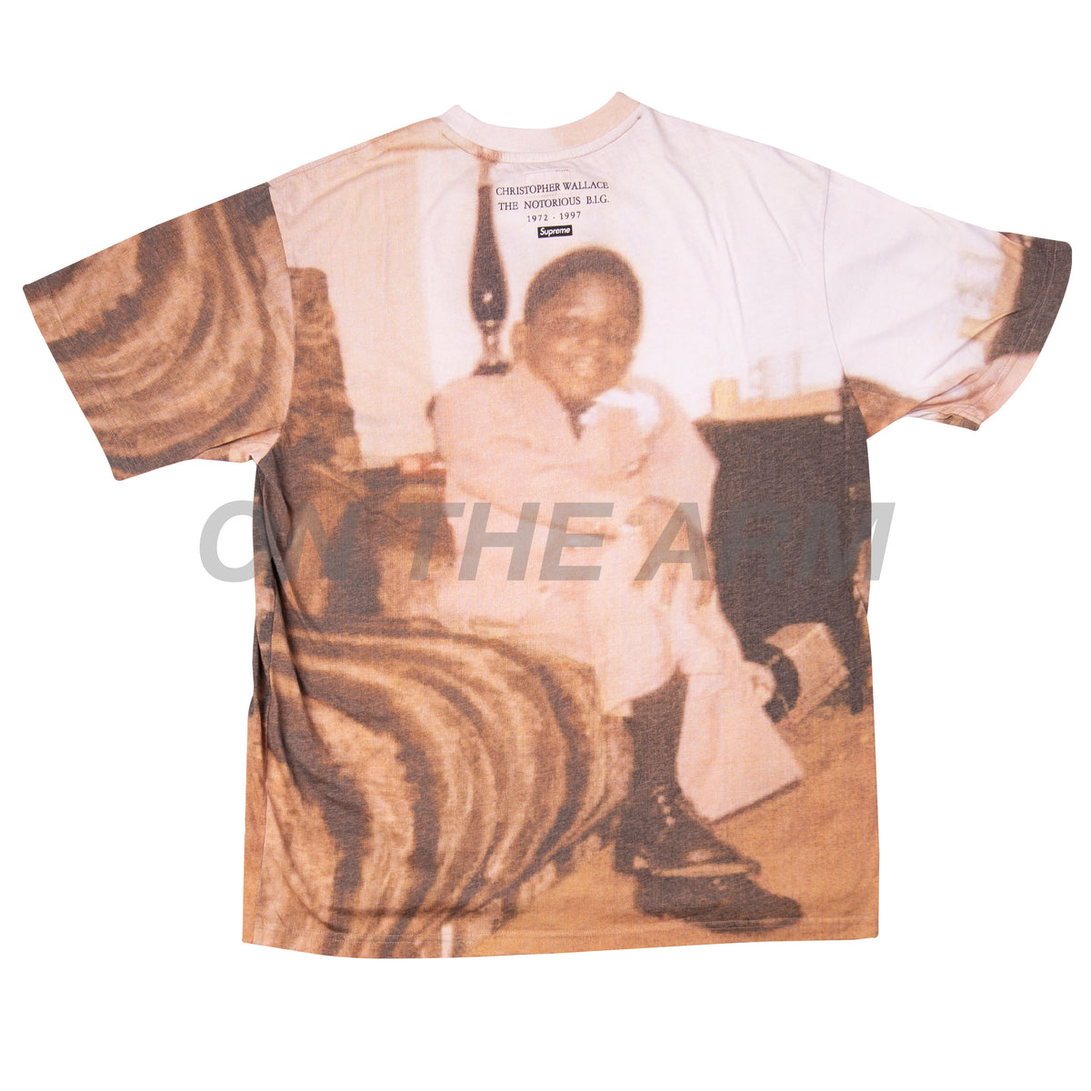 Biggie Supreme Tee Supreme X Jordan Biggie S/S Top