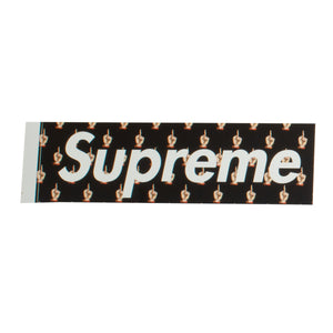 Supreme Black Undercover Box Logo Sticker