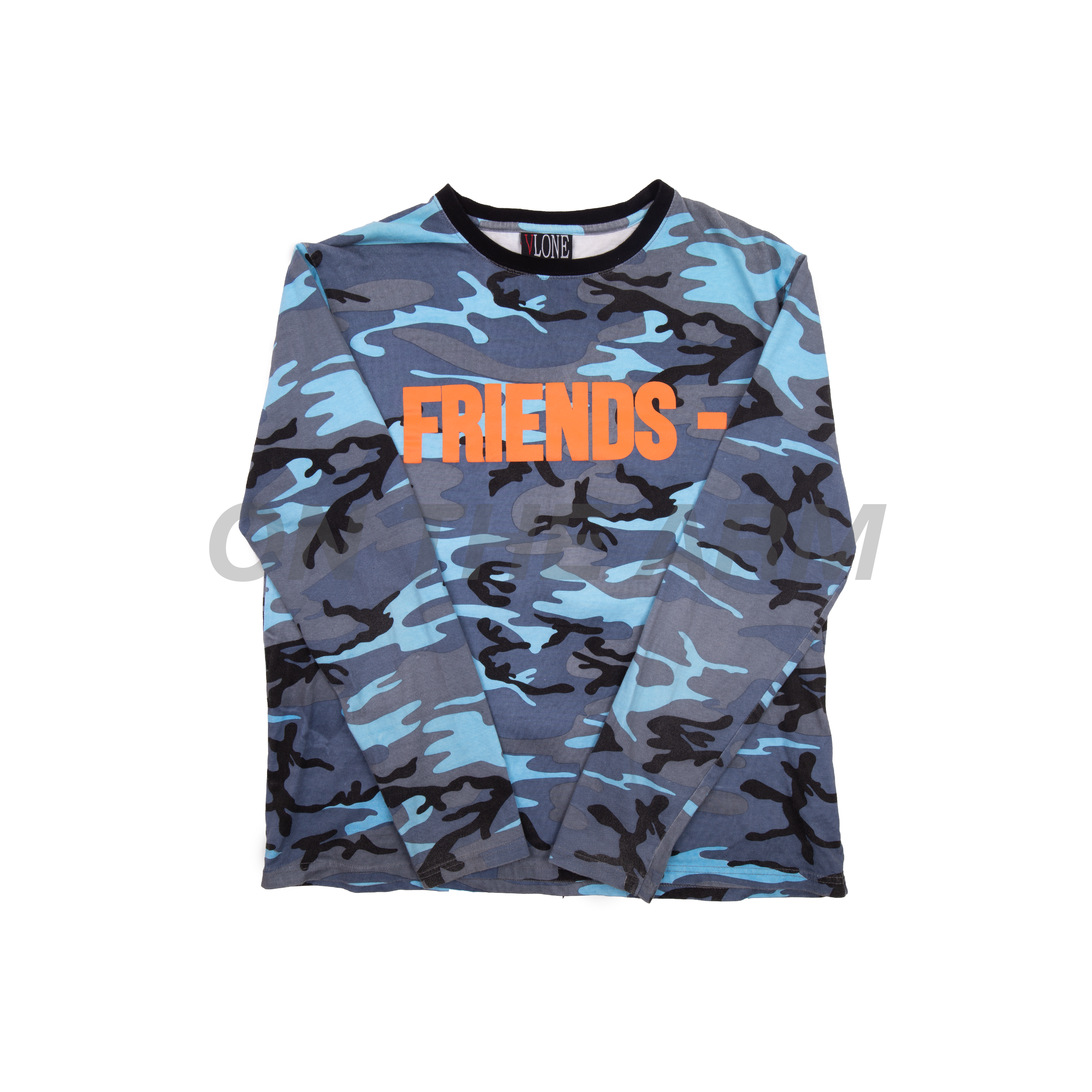 VLONE Blue Camo FRIENDS L/S
