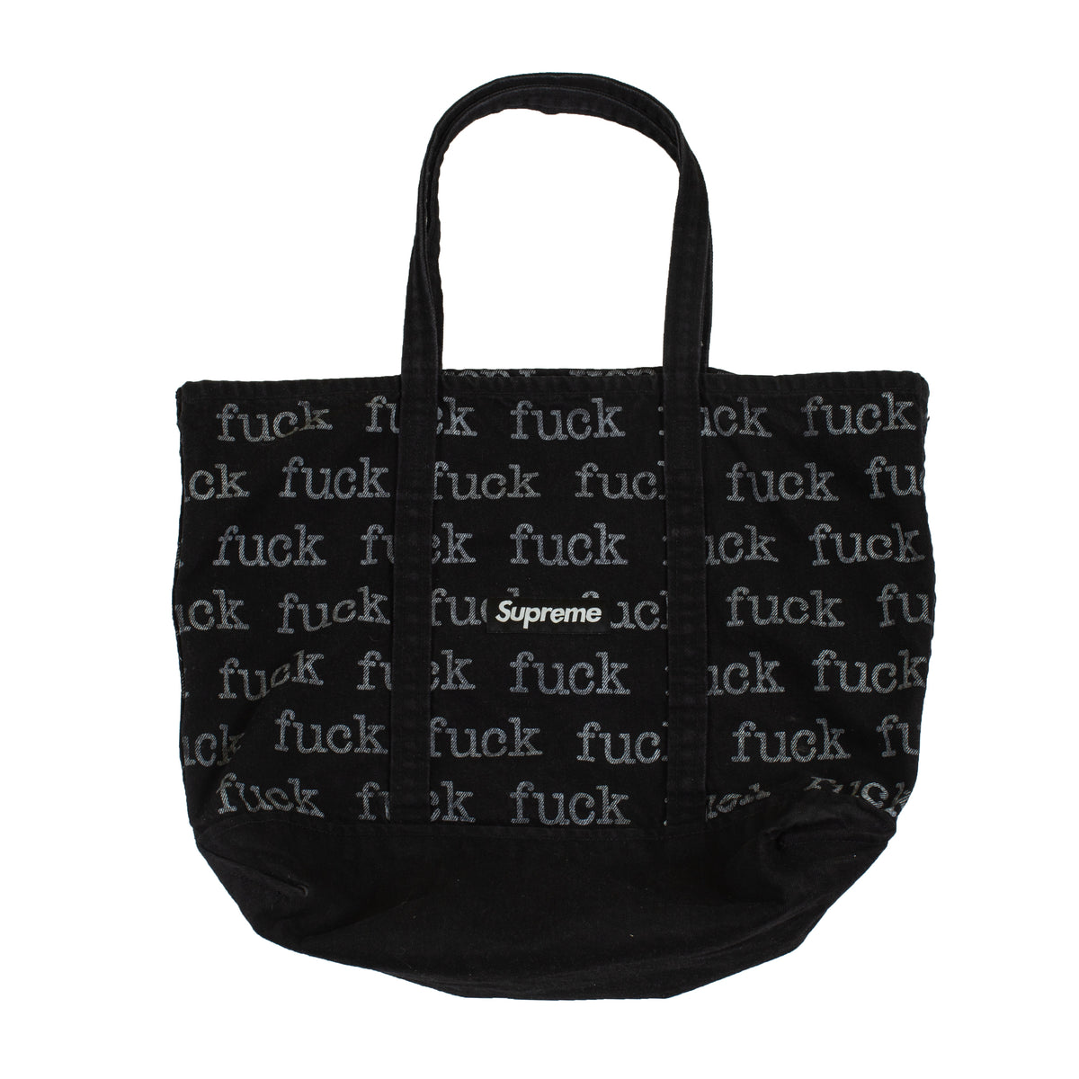 Supreme Fuck Denim Tote – On The Arm