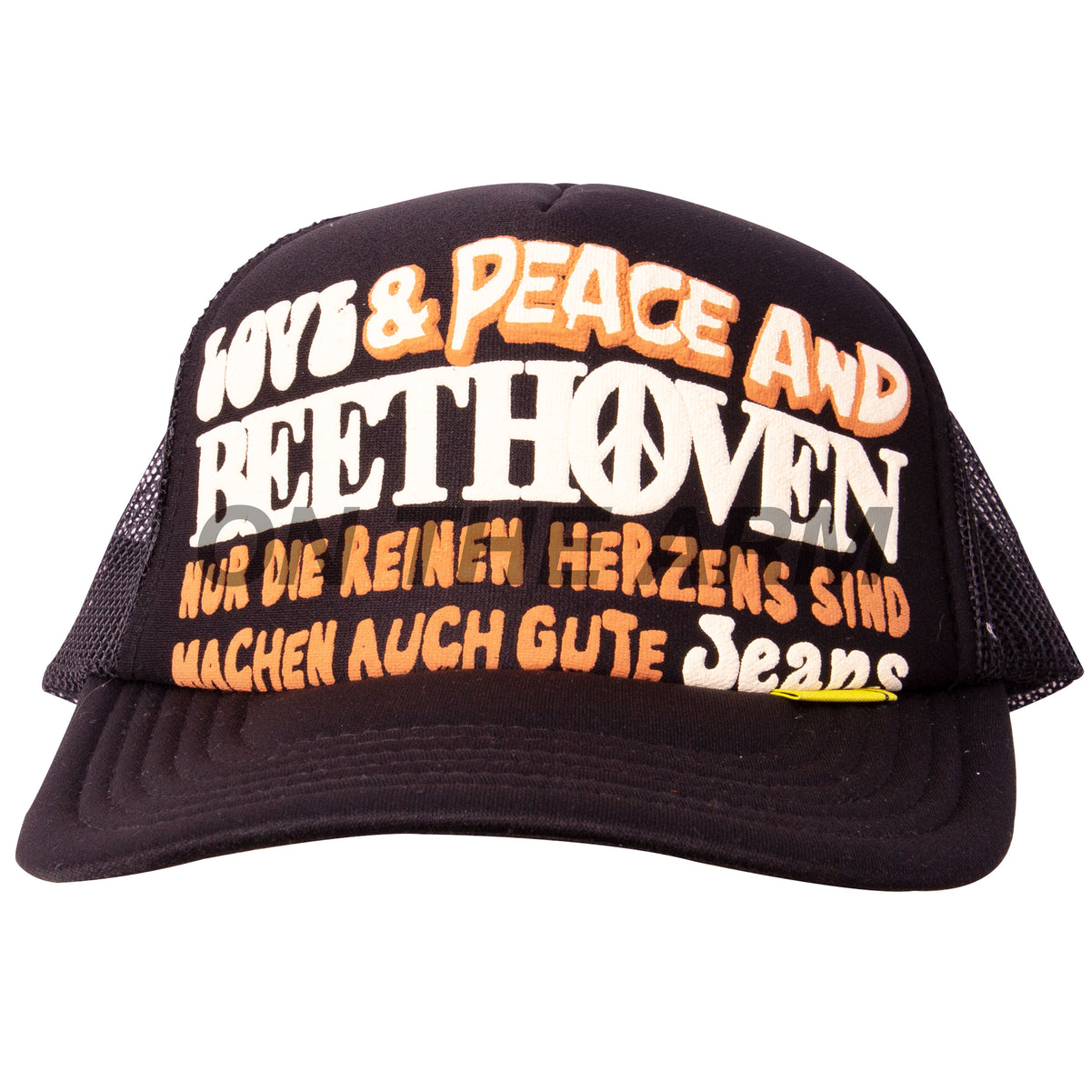 Kapital Black Beethoven Trucker Hat – On The Arm