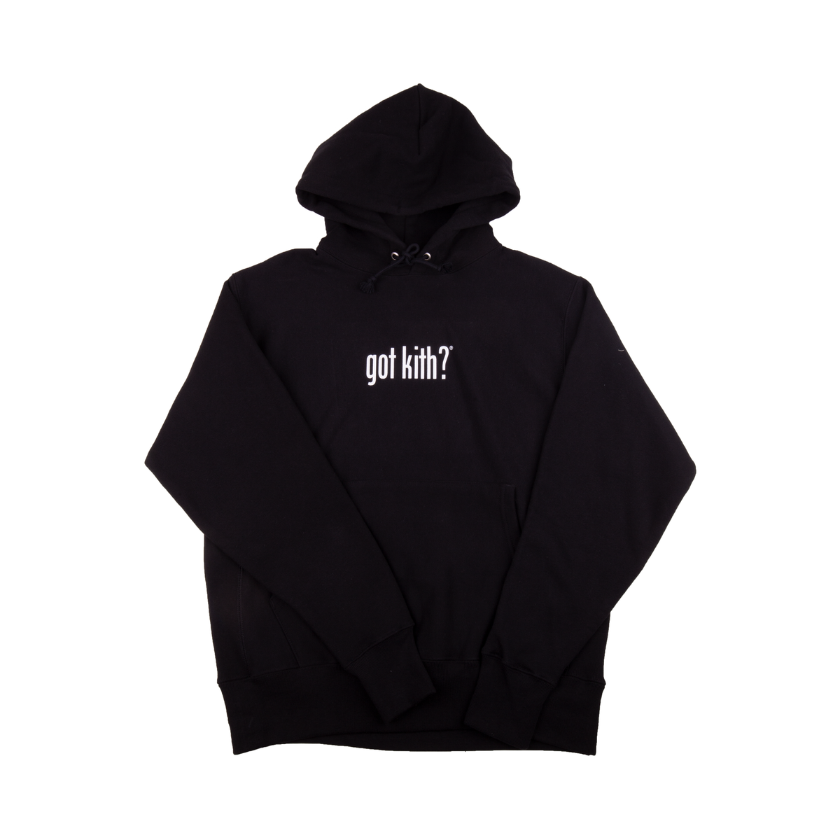 KITH Black Got Milk Hoodie – On The Arm