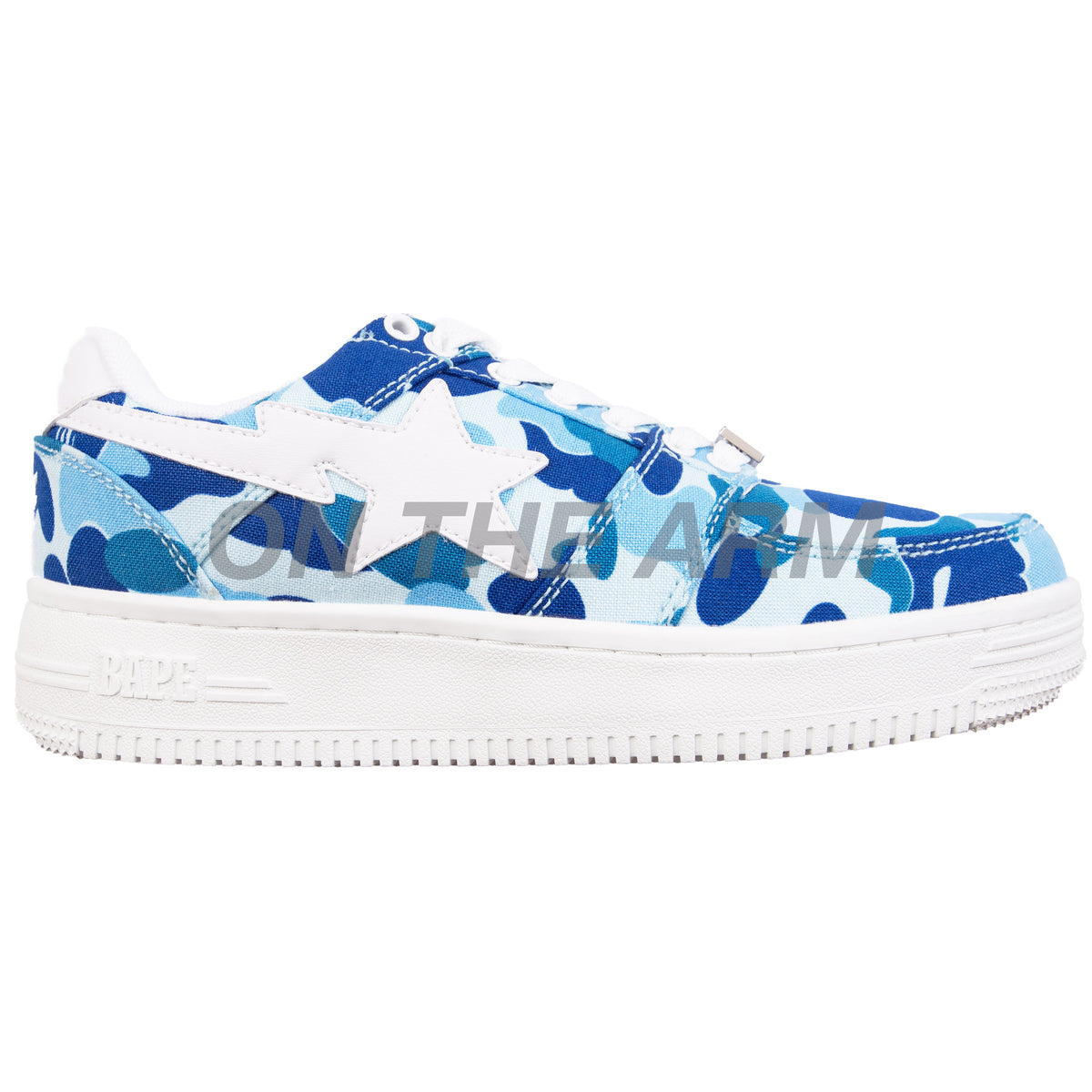 air force 1 bape camo blue