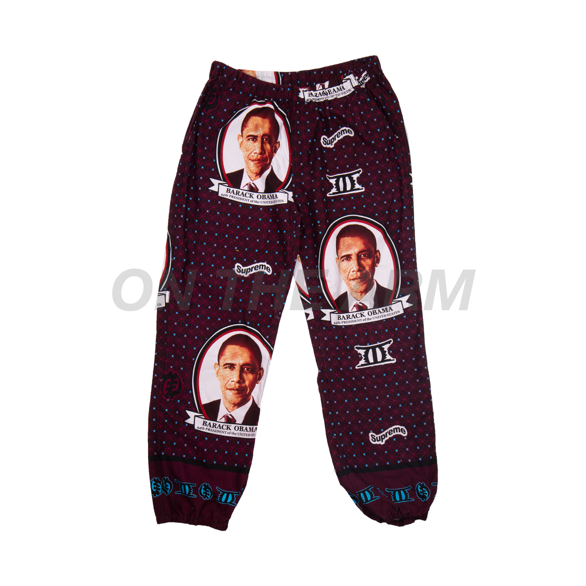Supreme Red Obama Pants
