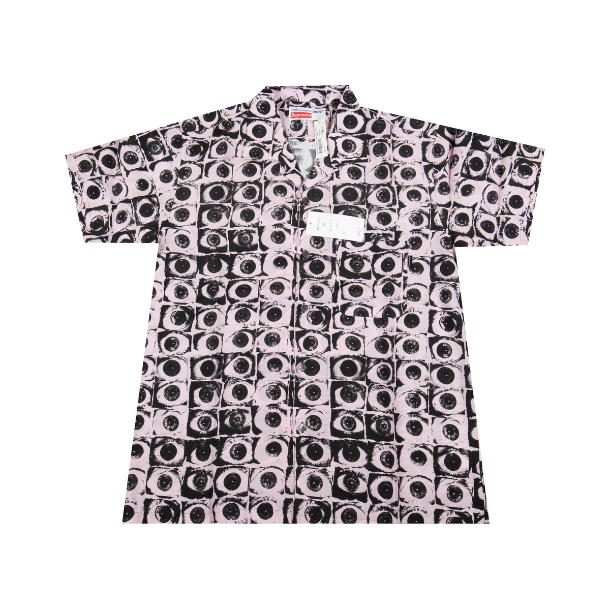 Supreme Pink CDG Eyes Shirt – On The Arm