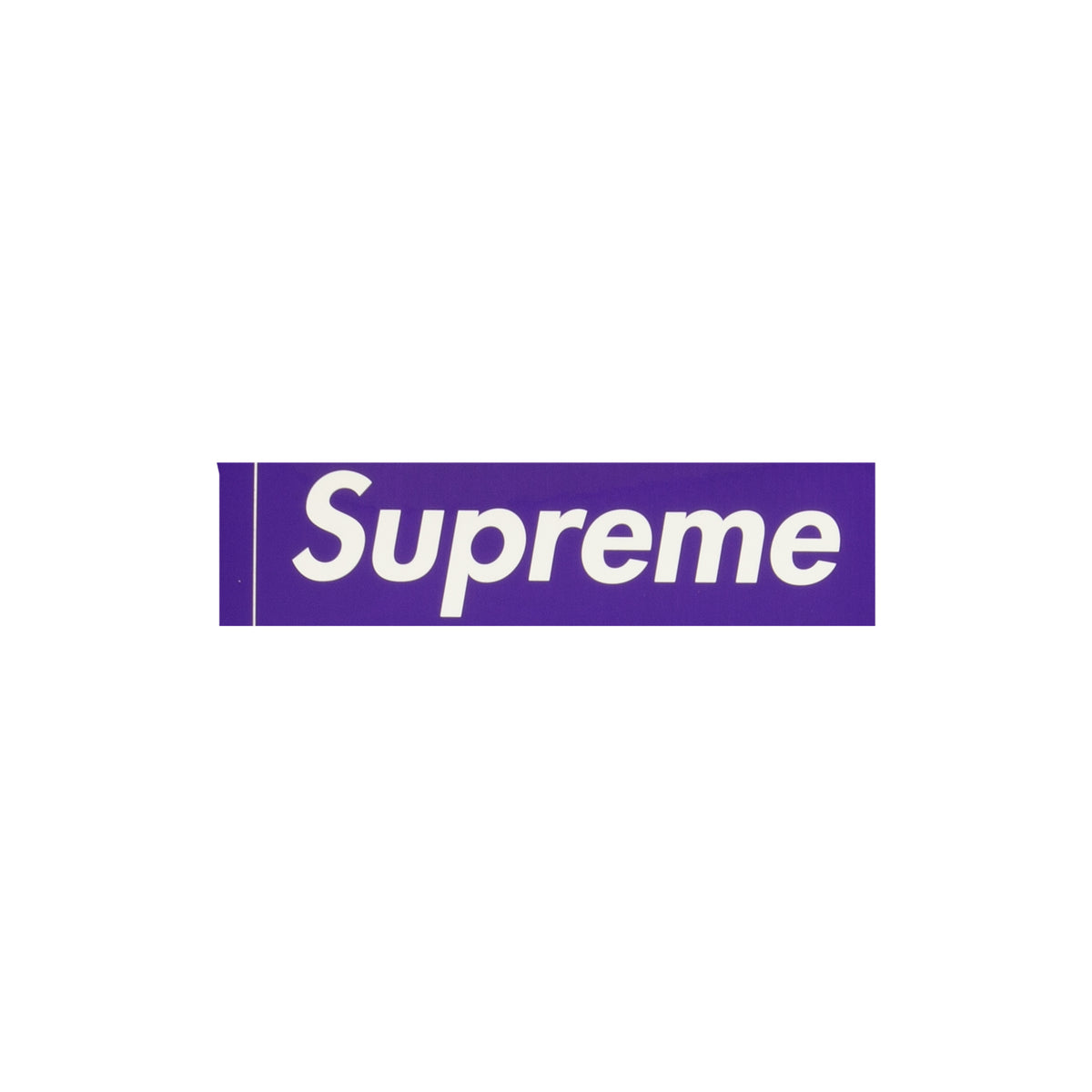 Supreme x Three 6 Mafia Purple Box Logo Sticker - US