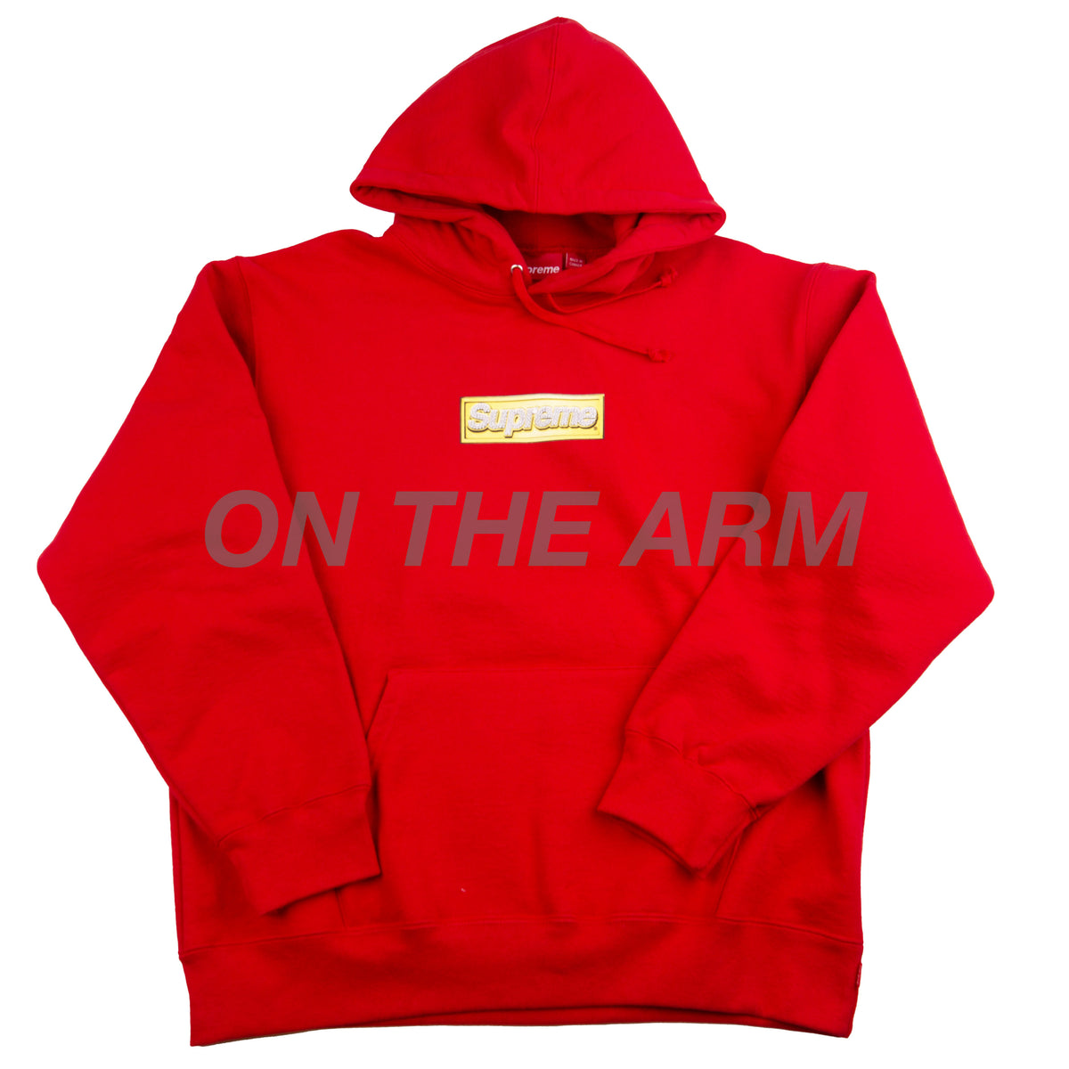 Supreme arm logo hoodie Clearance