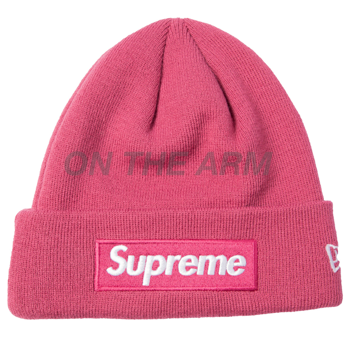 Supreme Plum Box Logo Beanie – On The Arm