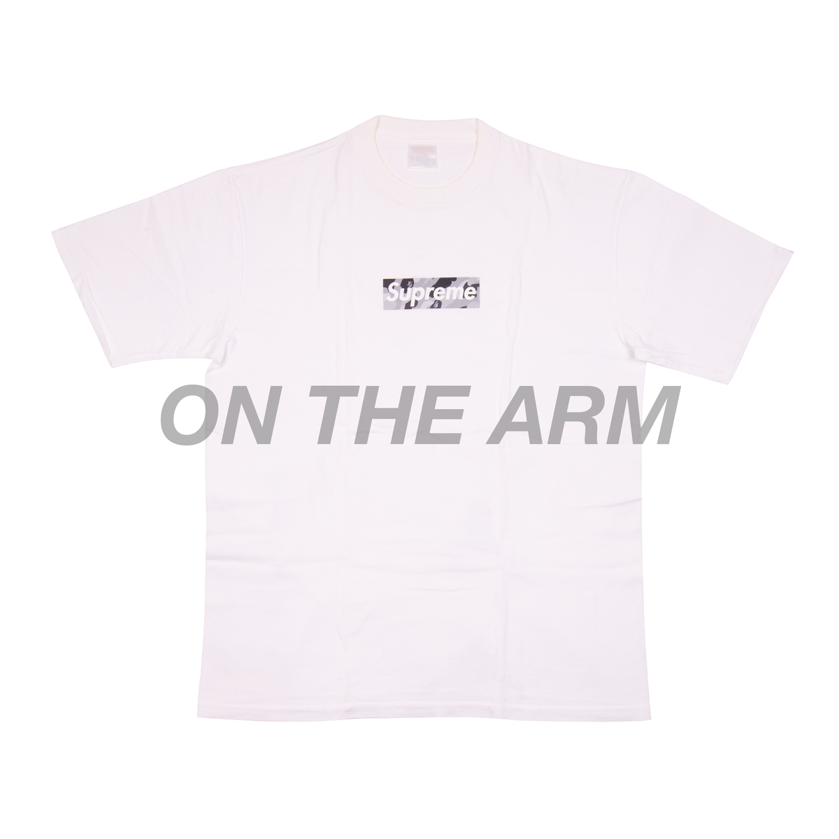 Supreme bape box logo top black