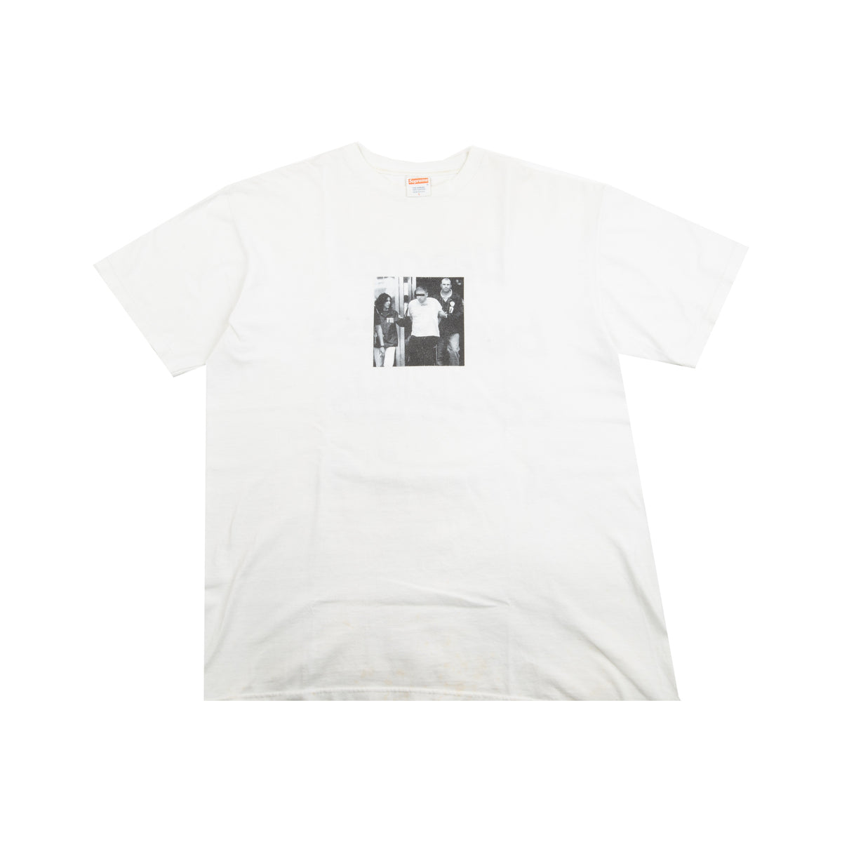 Supreme White Illegal Business Tee – On The Arm