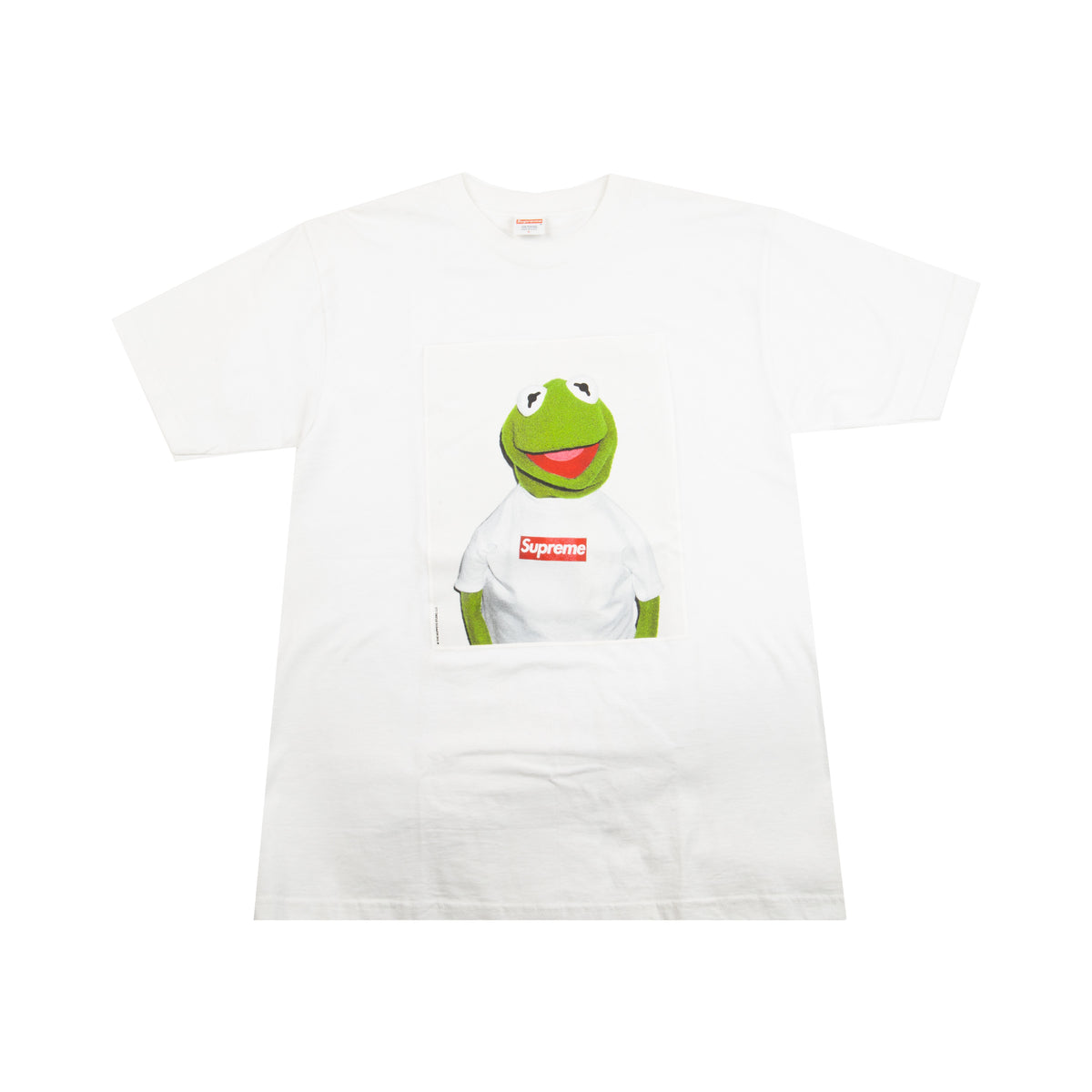 Supreme White Kermit the Frog Tee - Main Image