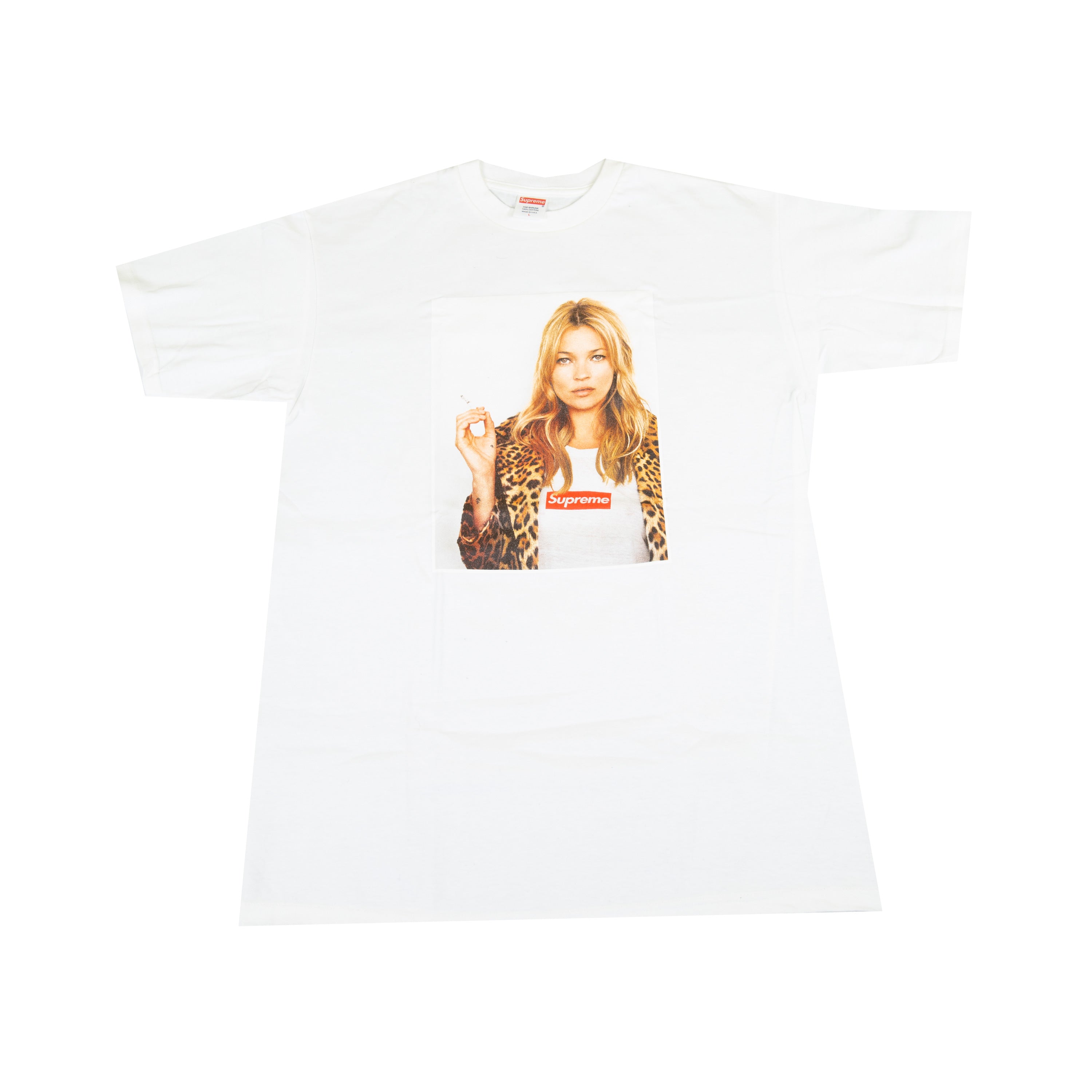 Supreme White Kate Moss Tee