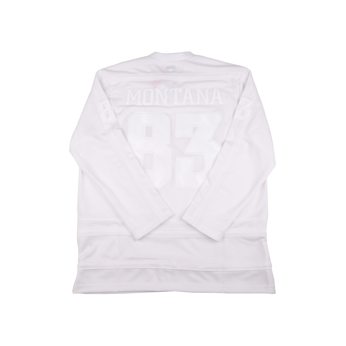 Supreme scarface on sale hockey jersey white