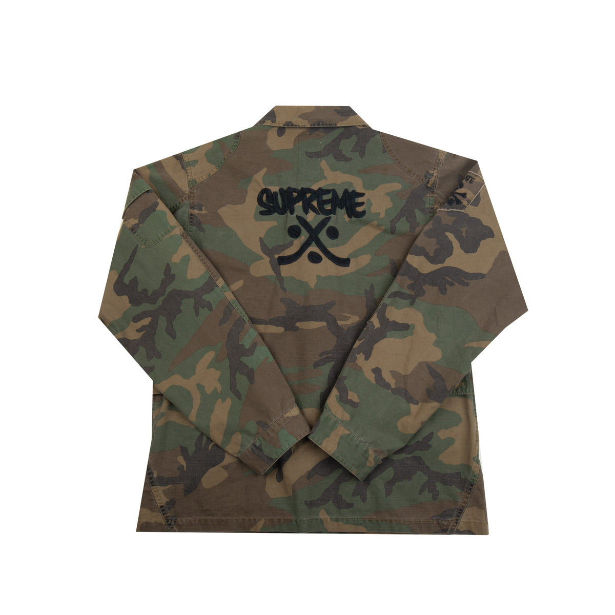 ジャケット・アウター WTAPS 21SS JUNGLE TWILL CAMO SIZE 03 Supreme Camo WTAPS Jungle Jacket – On The Arm