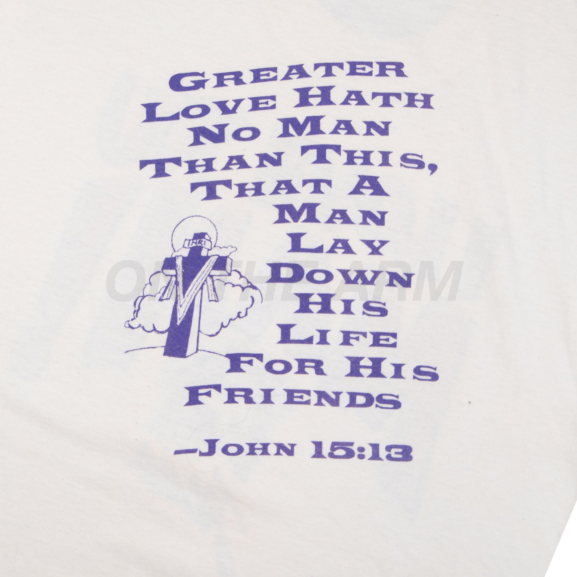 Vintage Natural Jesus I Love You Man Tee (1990's)