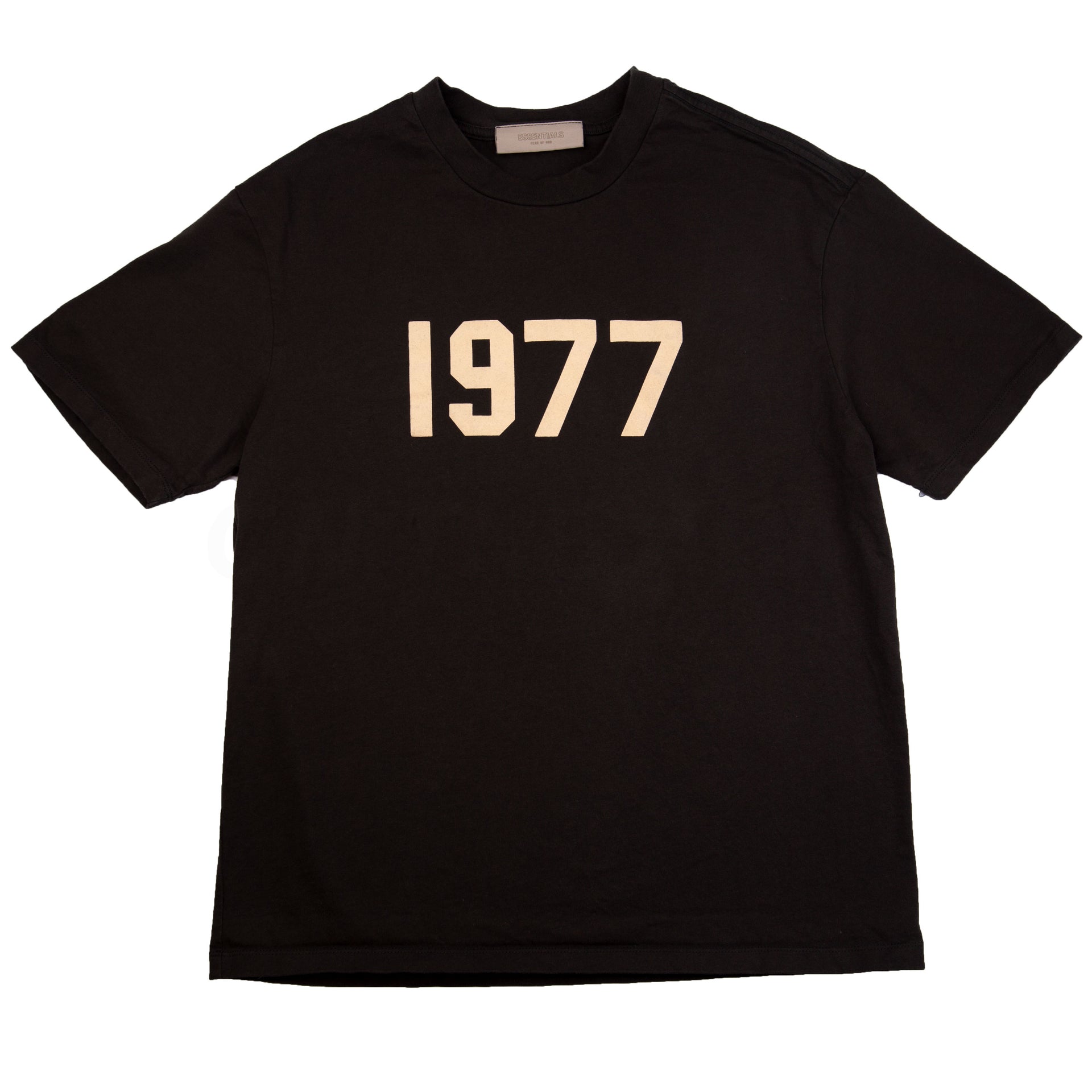 Fear of God Black Essentials 1977 Tee PRE-OWNED