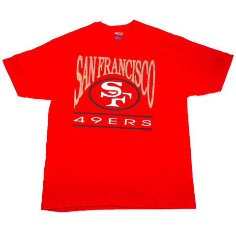 Vintage Red San Francisco 49ers Tee (1990's)