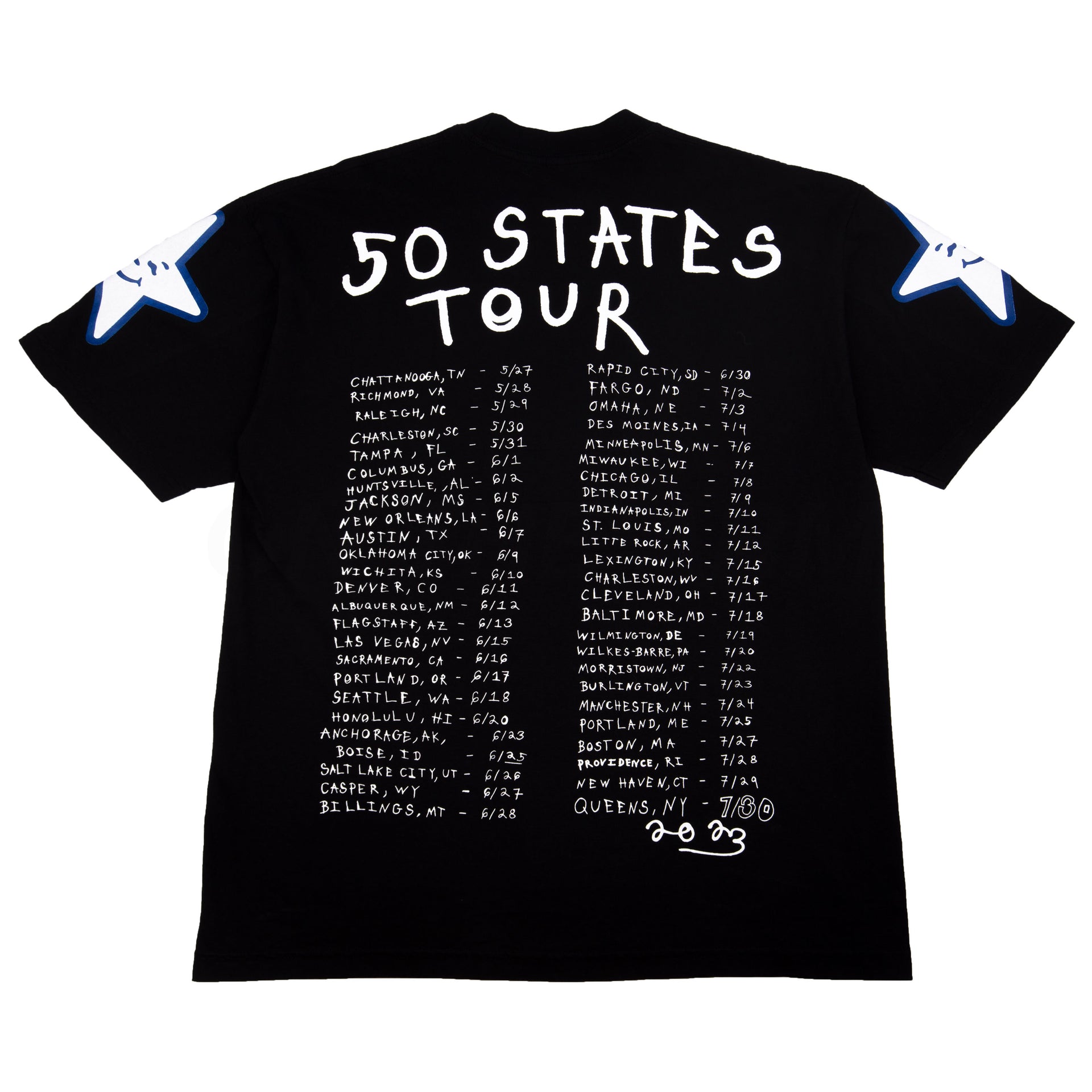 Asspizza Black Flag 50 States Tour Tee PRE-OWNED