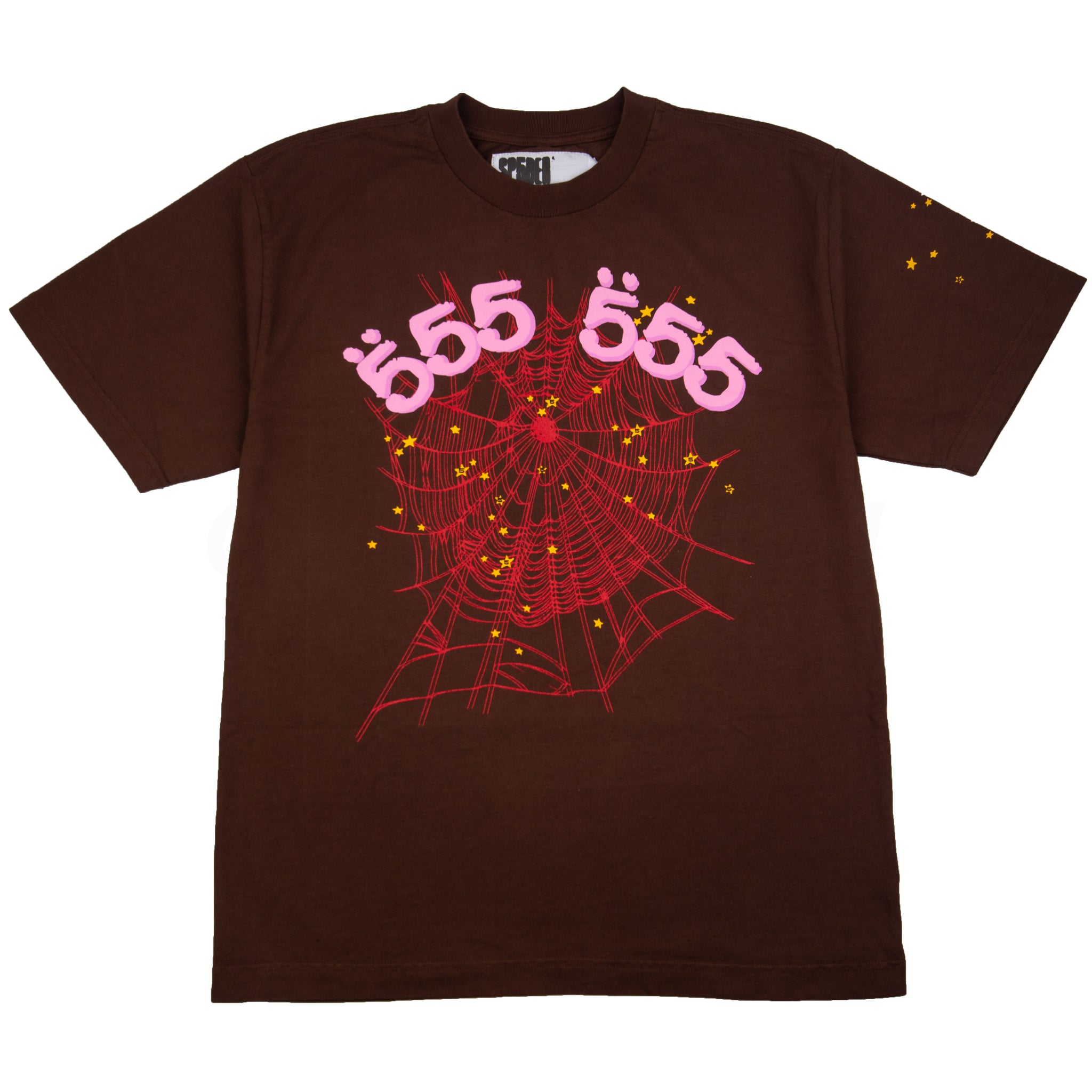 SPIDER Brown Complexcon Angel Number Tee