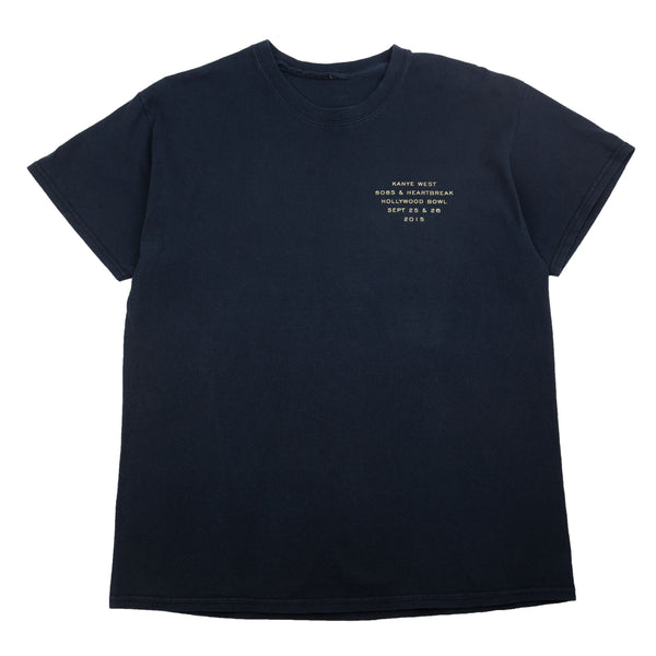Kanye West Black 808's & Heartbreak Hollywood Bowl Tee (2015) PRE-OWNED