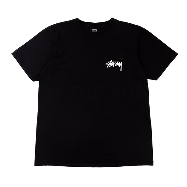 Stussy Black 8 Ball Wheel Tee PRE-OWNED