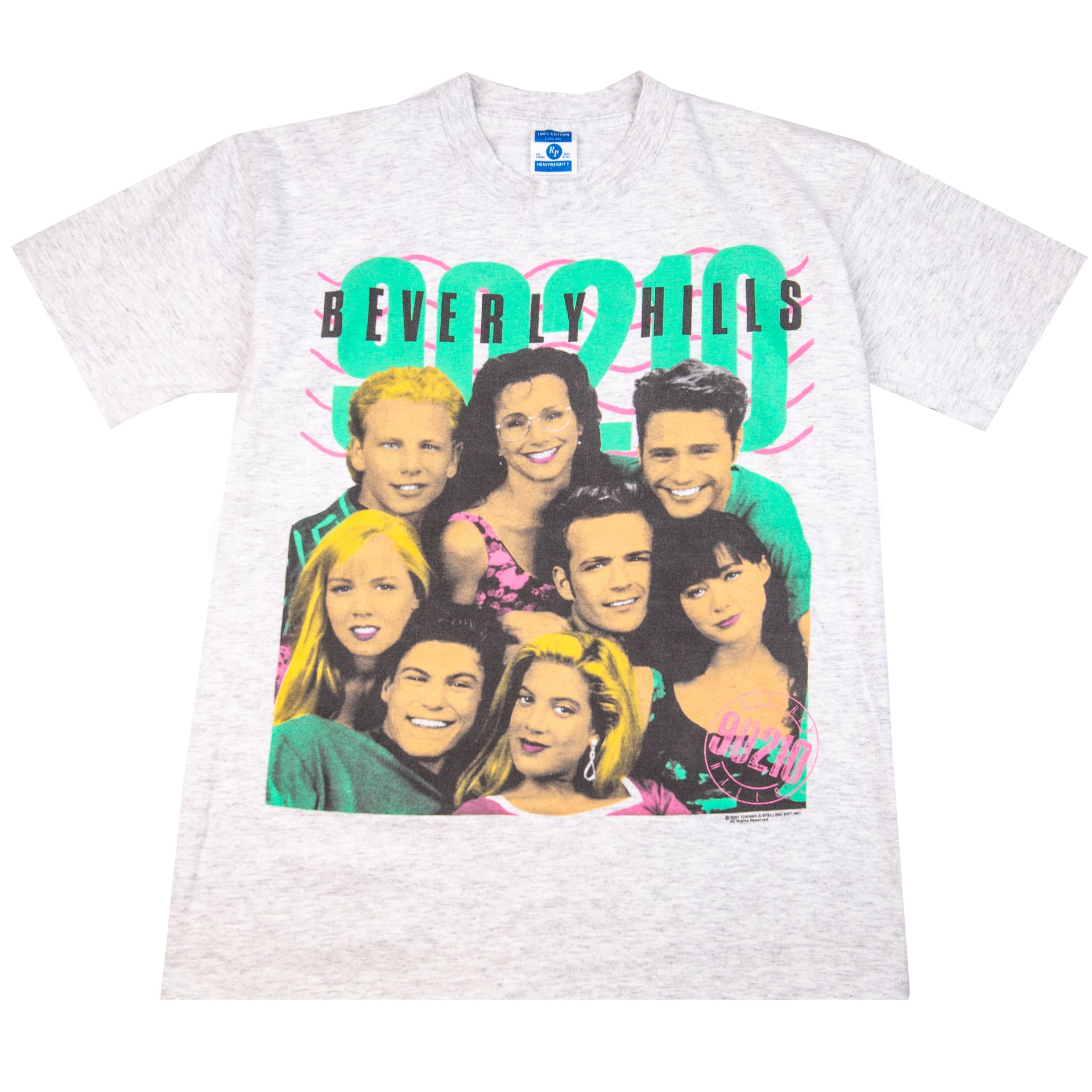 Vintage Grey Beverly Hills 90210 Tee (1990's)