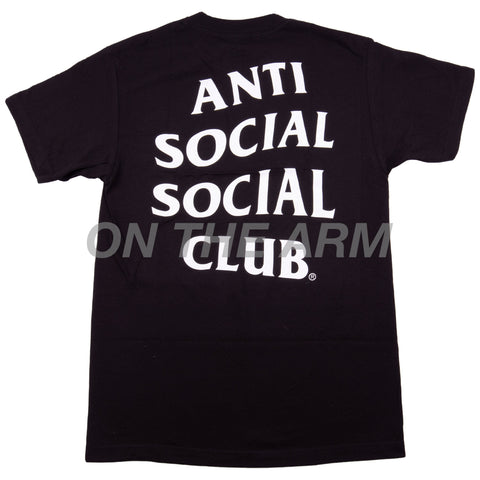 Anti Social Social Club Black Mind Games Tee