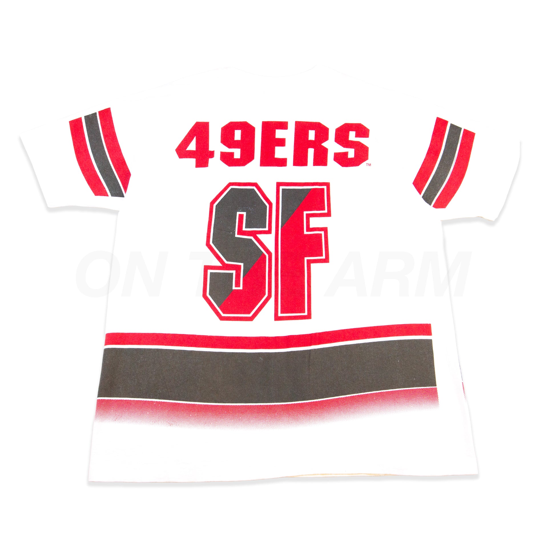 Vintage White San Francisco 49ers Super Bowl Champs Tee (1995)