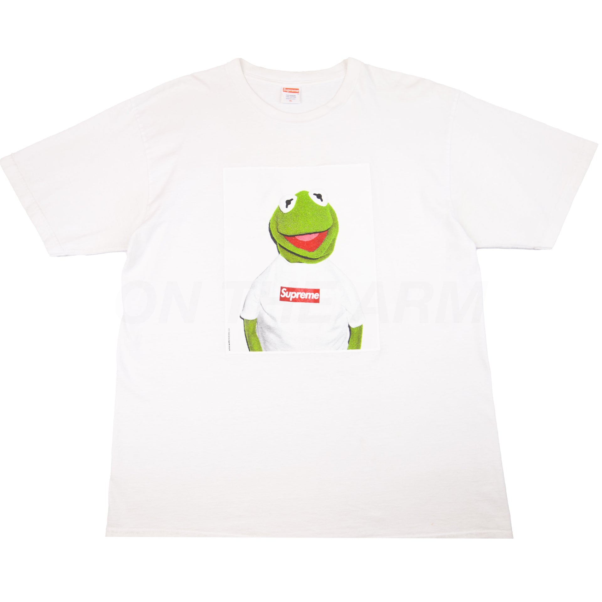 Supreme White Kermit Photo Tee PRE-OWNED