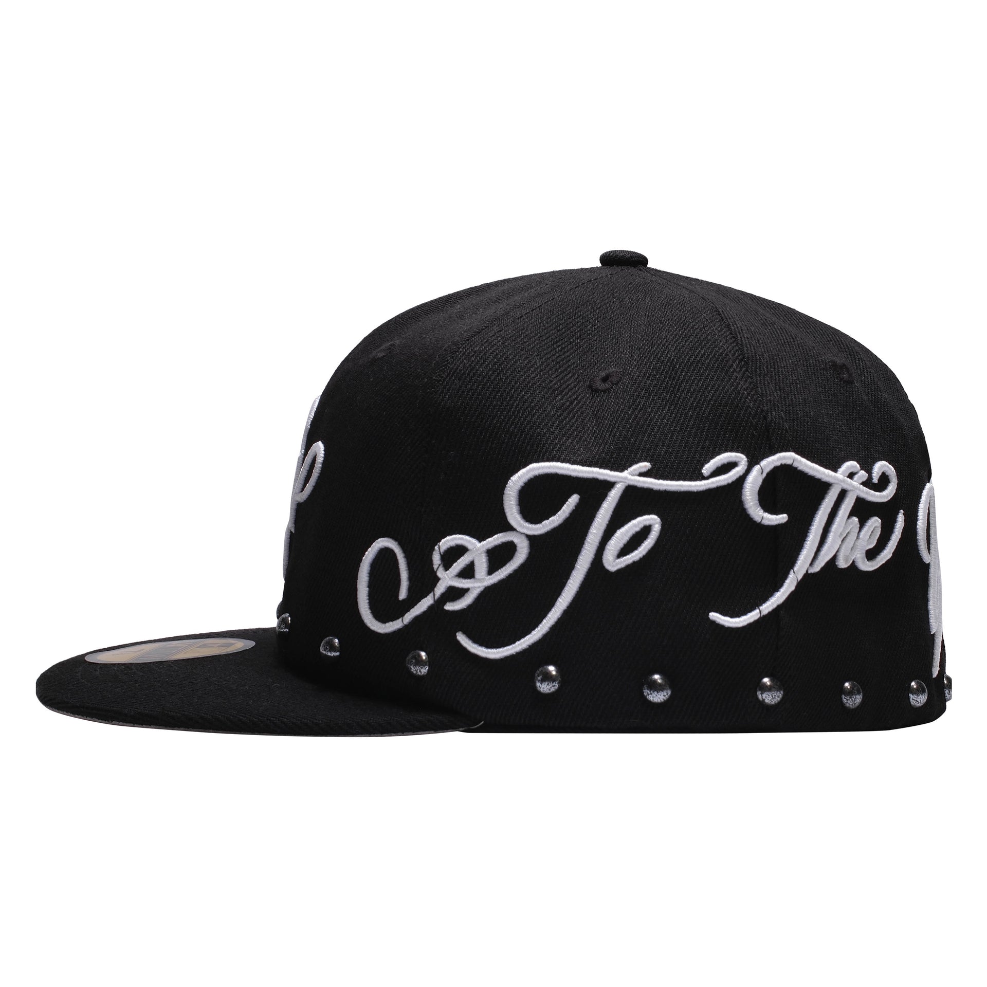 OTA Black Las Vegas To The World Studded Fitted Hat
