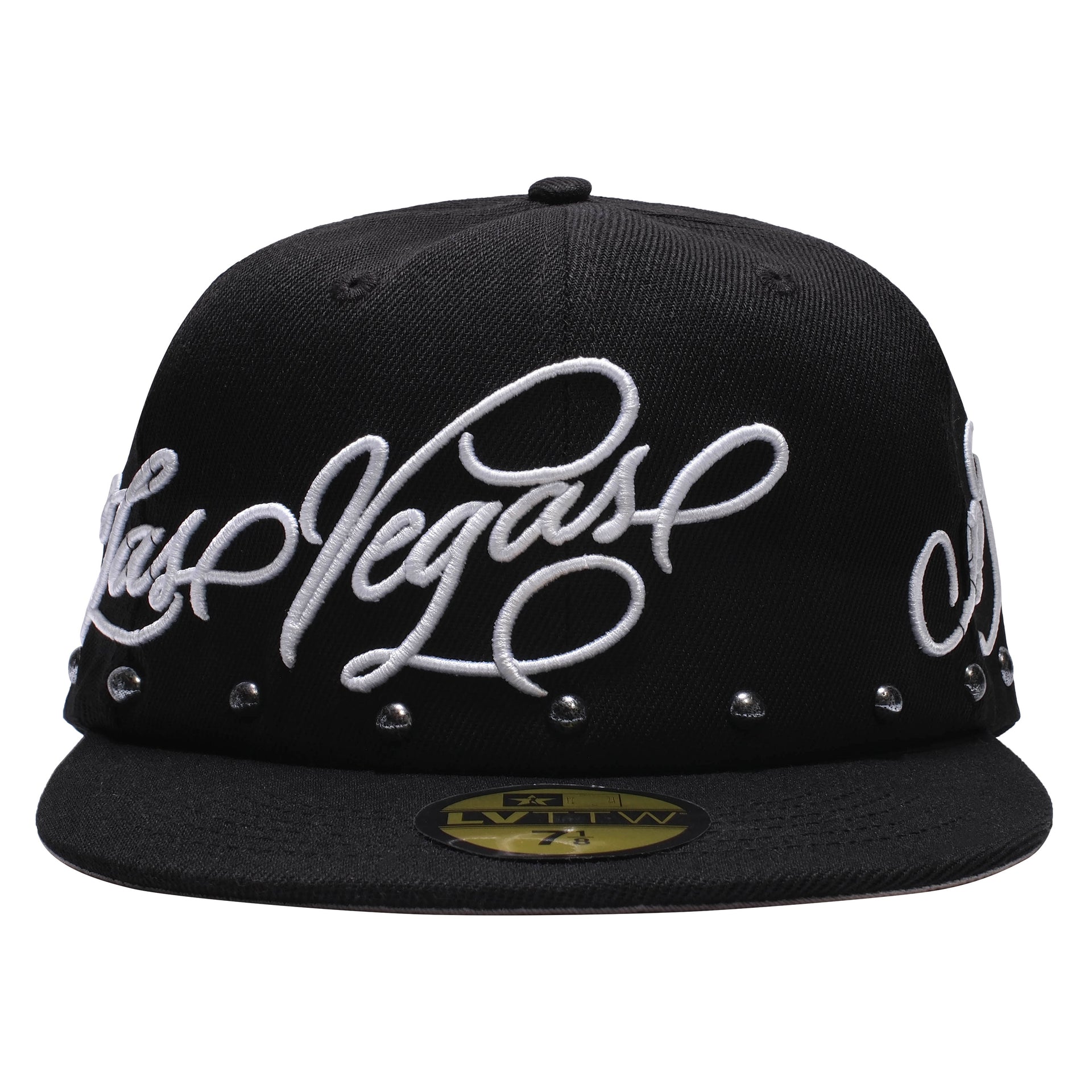 OTA Black Las Vegas To The World Studded Fitted Hat