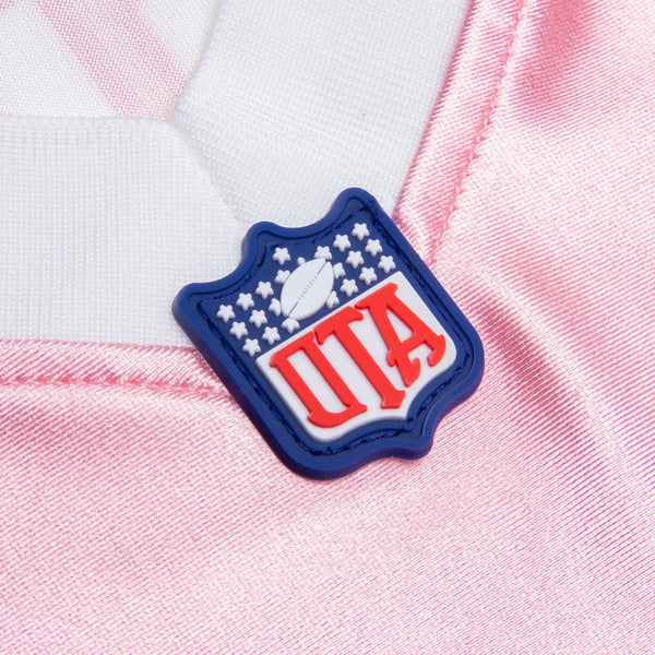 OTA Light Pink Sin City Symphony Satin Football Jersey (Away)