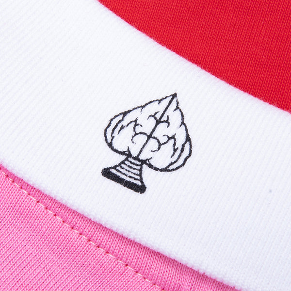 OTA Red/Pink Seeing Sounds Rugby Polo L/S