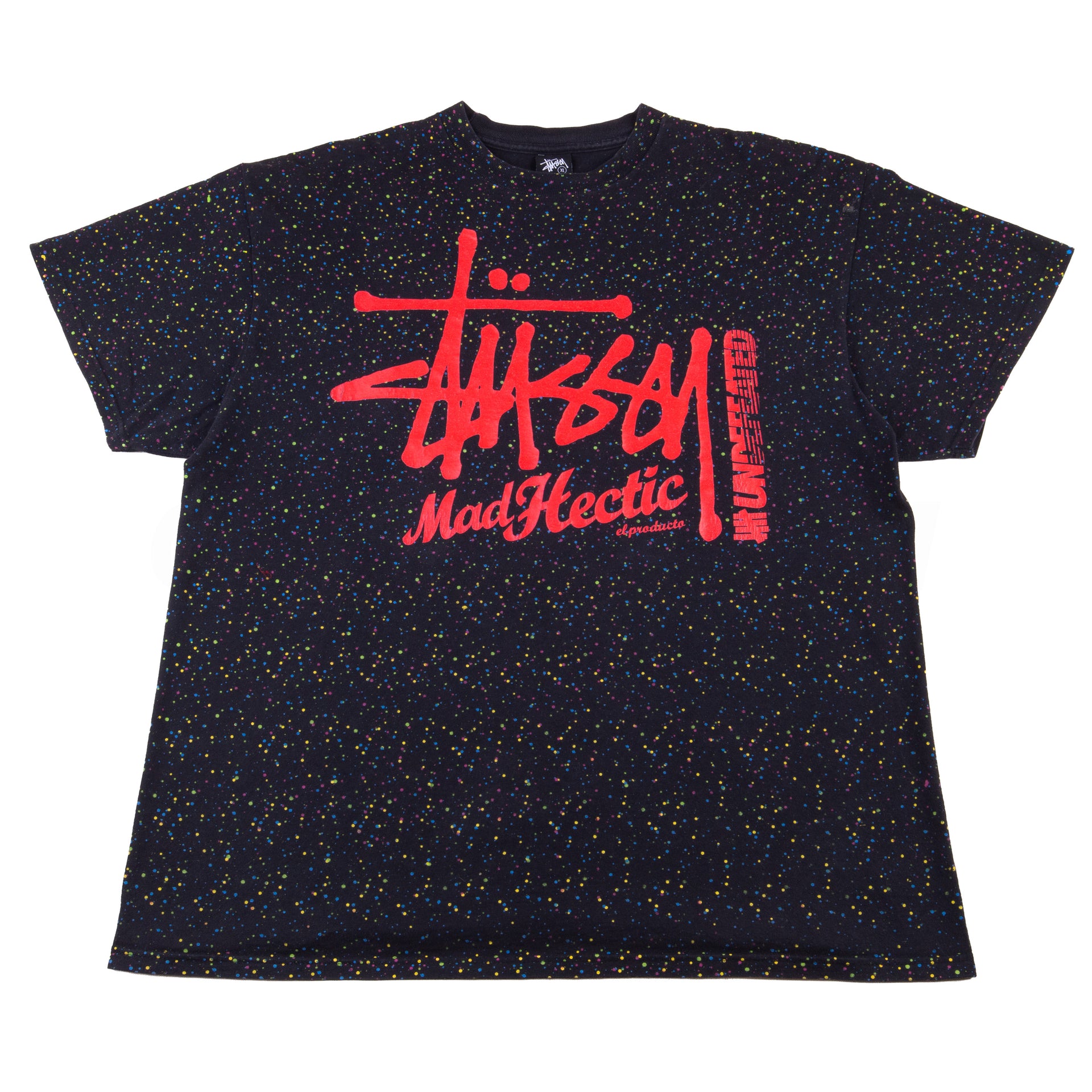 Stussy Black Undefeated Madhectic Tee PRE-OWNED