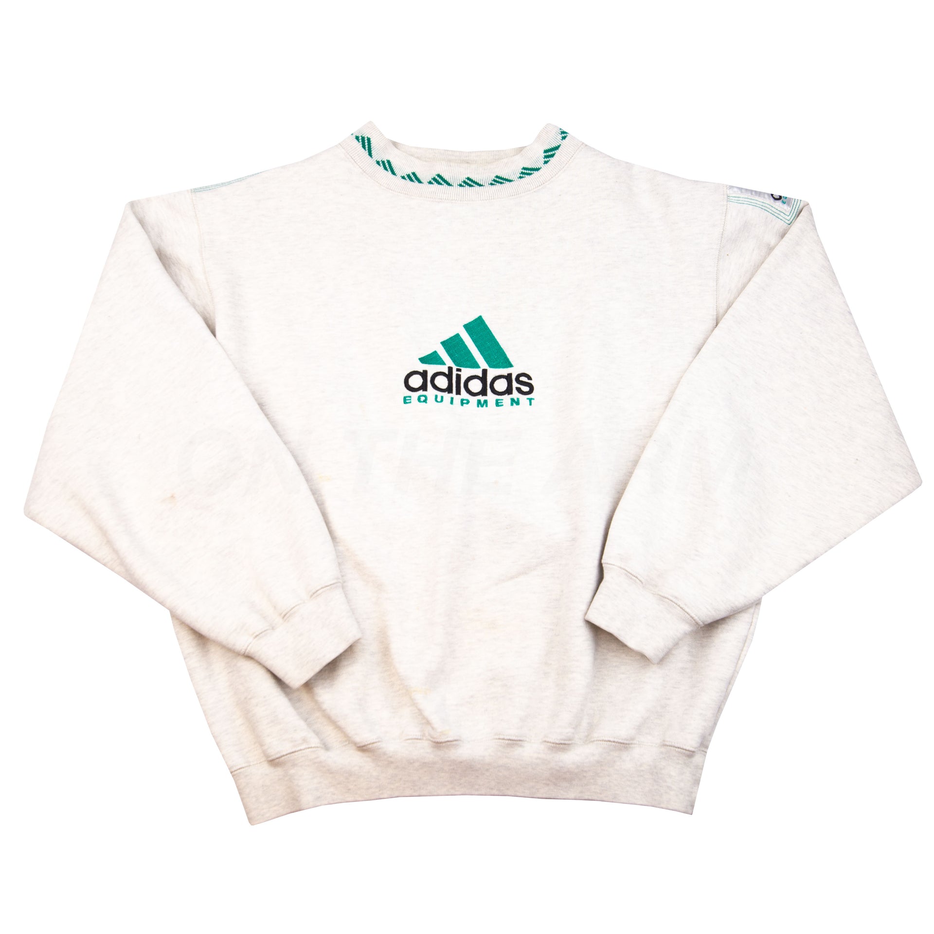 Vintage Heather Grey Adidas EQT Crew (1990's)