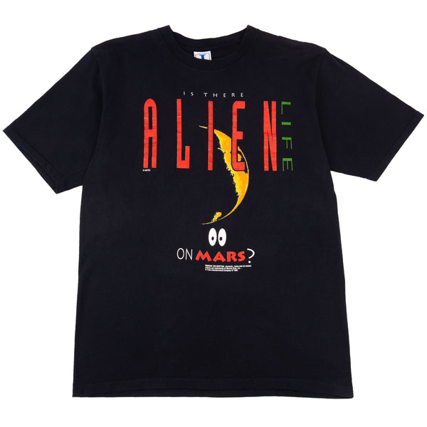 Vintage Black Marvin the Martian Alien Tee (1992)