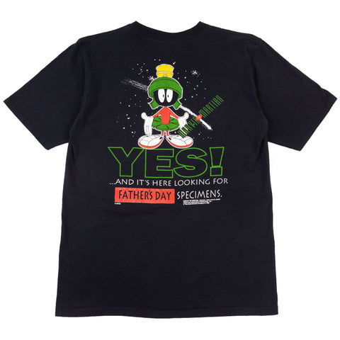 Vintage Black Marvin the Martian Alien Tee (1992)