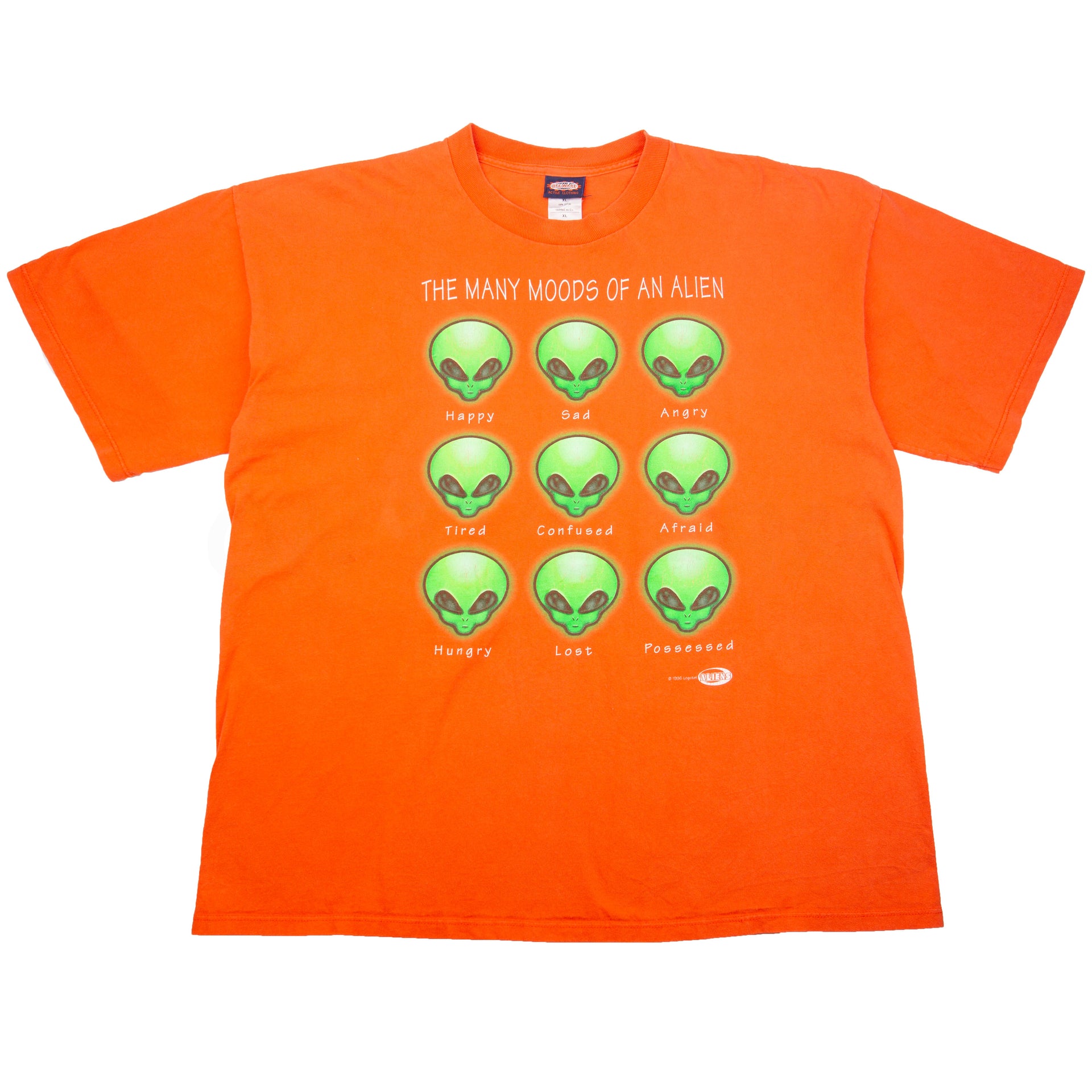 Vintage Orange Alienware Tee (1990's)