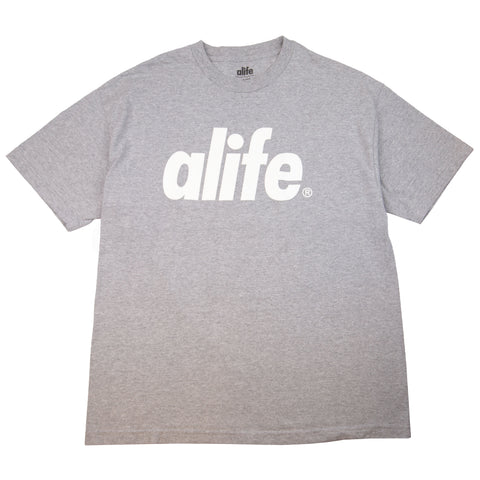 ALife Grey Logo Tee PRE-OWNED